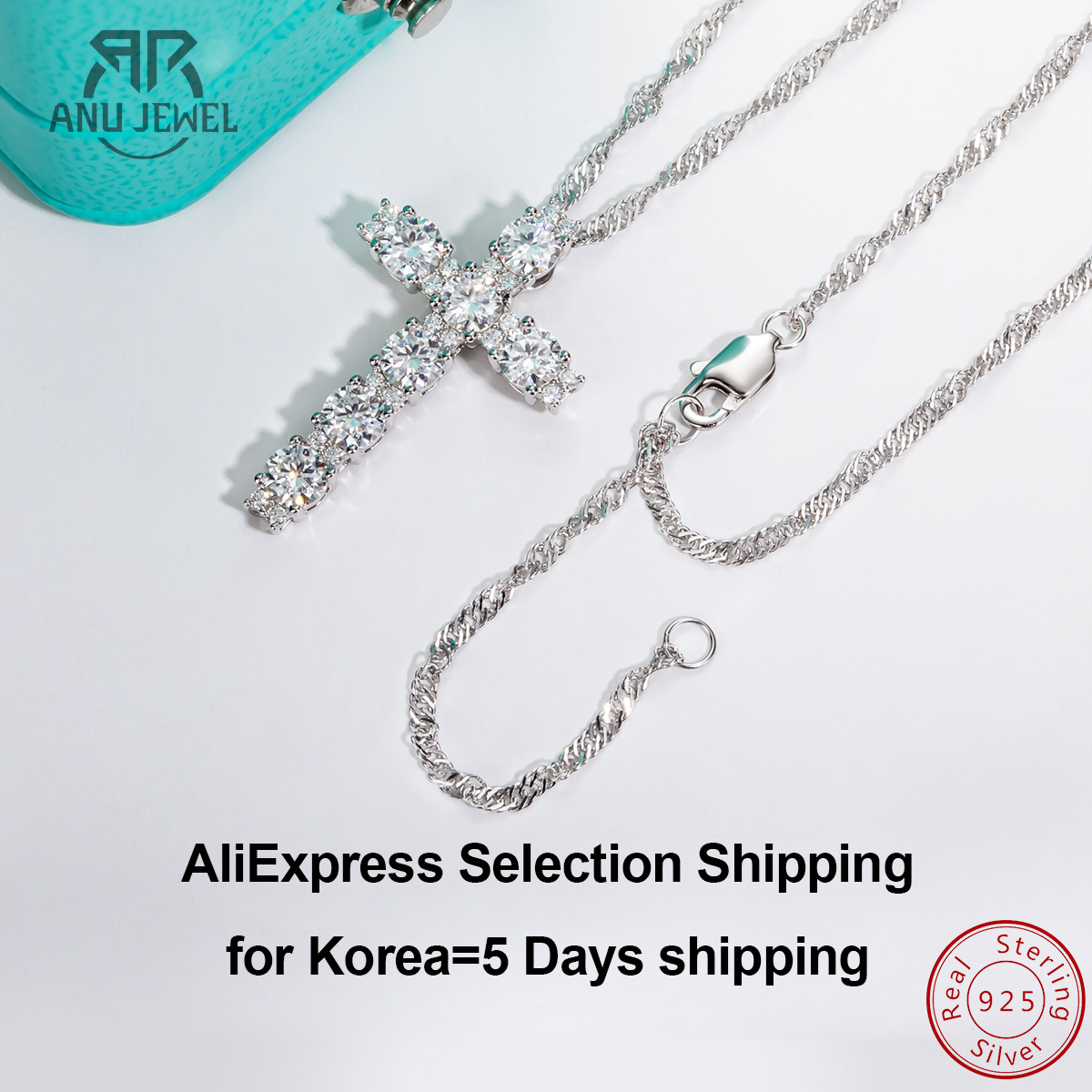Ansi Chain - AnuJewel 4MM 2.1 Carat D Màu