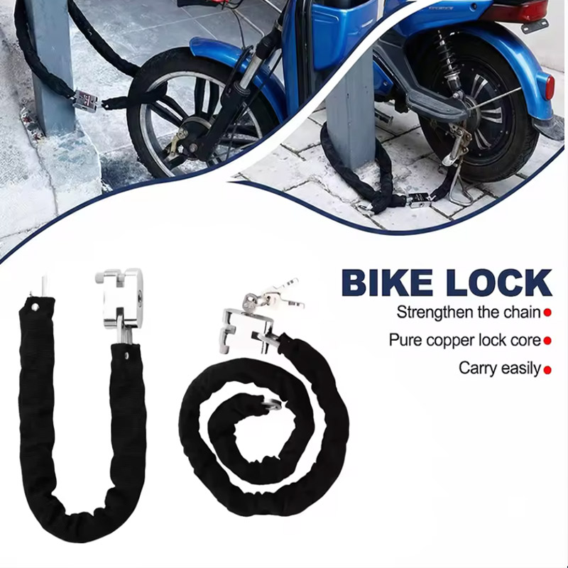 Bicycle Chain - 1.2M 2M 3M Motorcycle Bike Lock