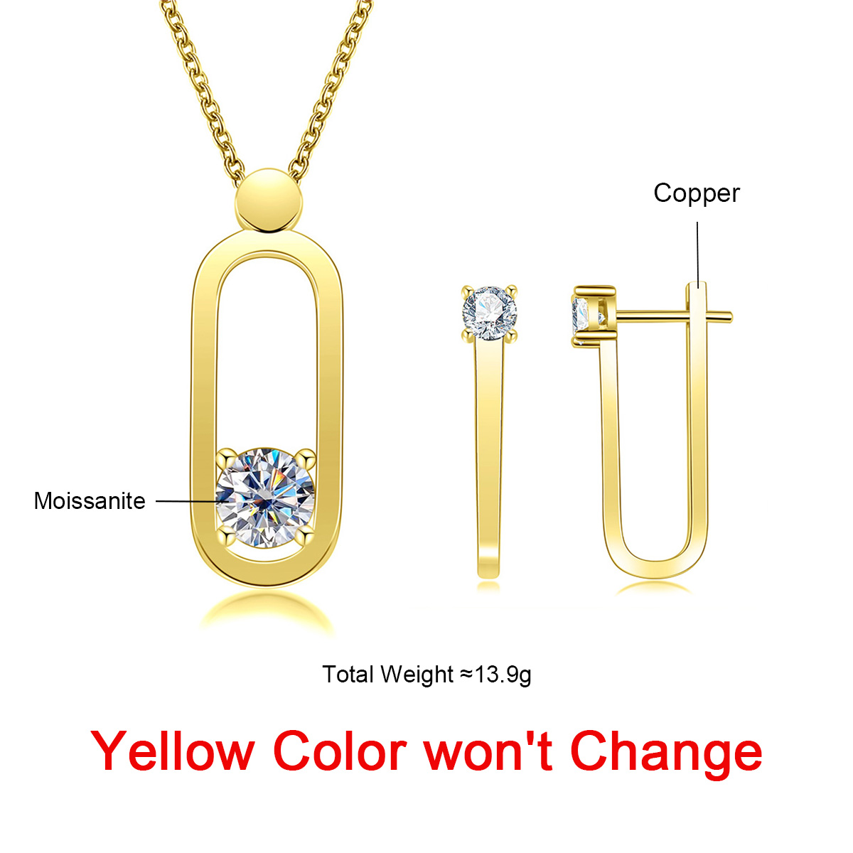 AnuJewel 2ct D Color Moissanit - đánh giá và giá Ansi Chain