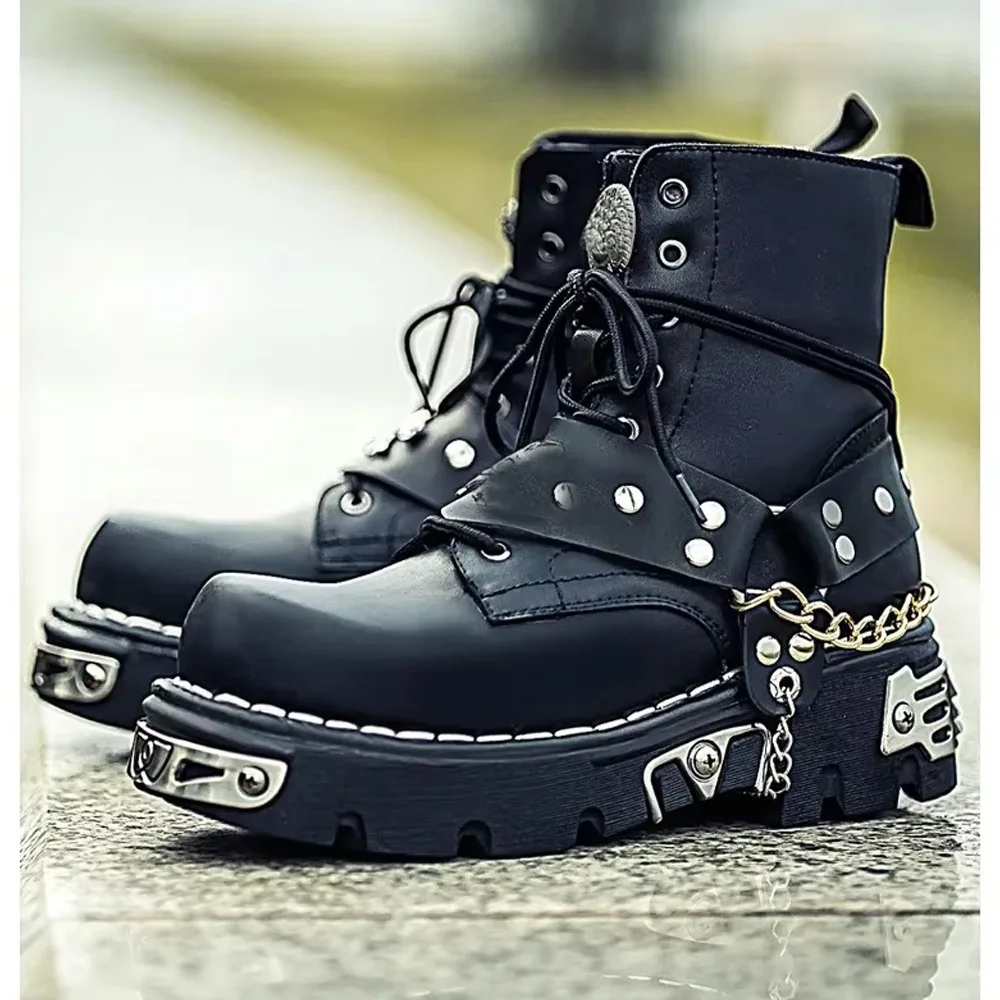 Men's Fashion Genuine Leather  - đánh giá và giá Motorcycle Chain