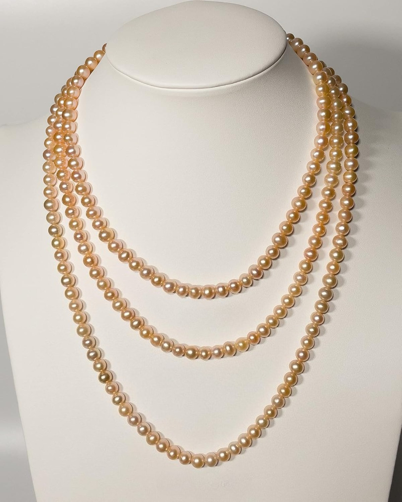 Charming 5-6mm Pearl Necklaces - đánh giá và giá 530 Chain