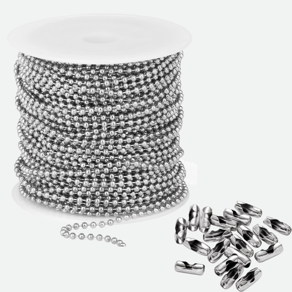 10m Stainless Steel Bead Ball  - đánh giá và giá Roller Chain
