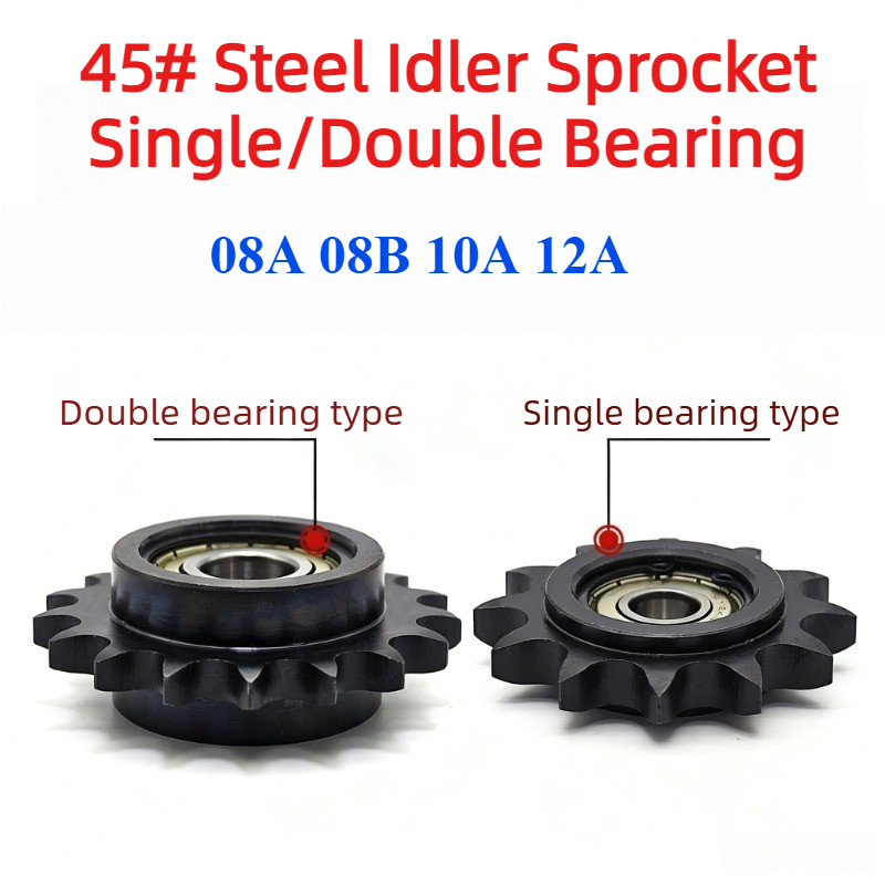 1PCS 45# Steel Idler Sprocket  - đánh giá và giá Chain Sprocket Set